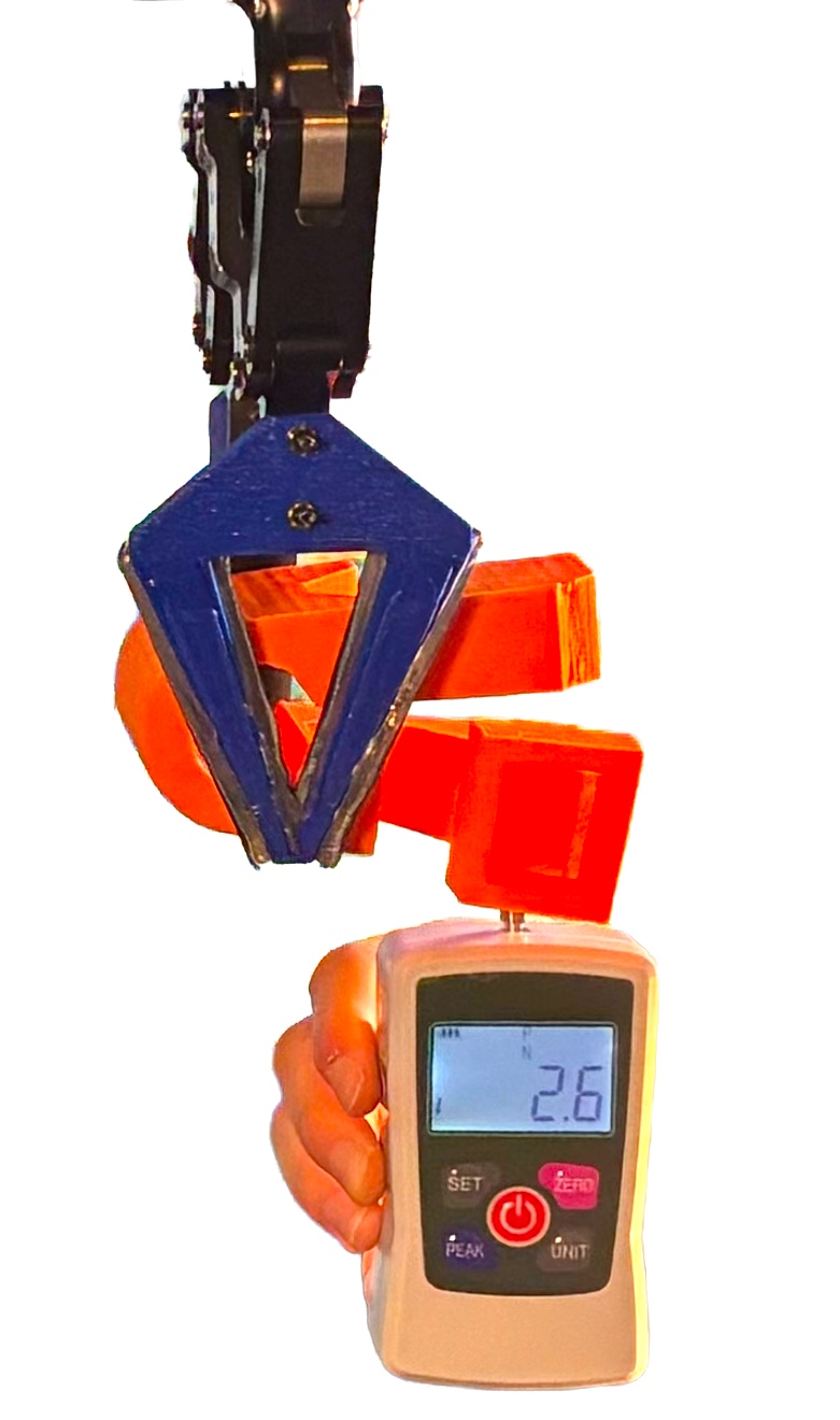 Force probe on object